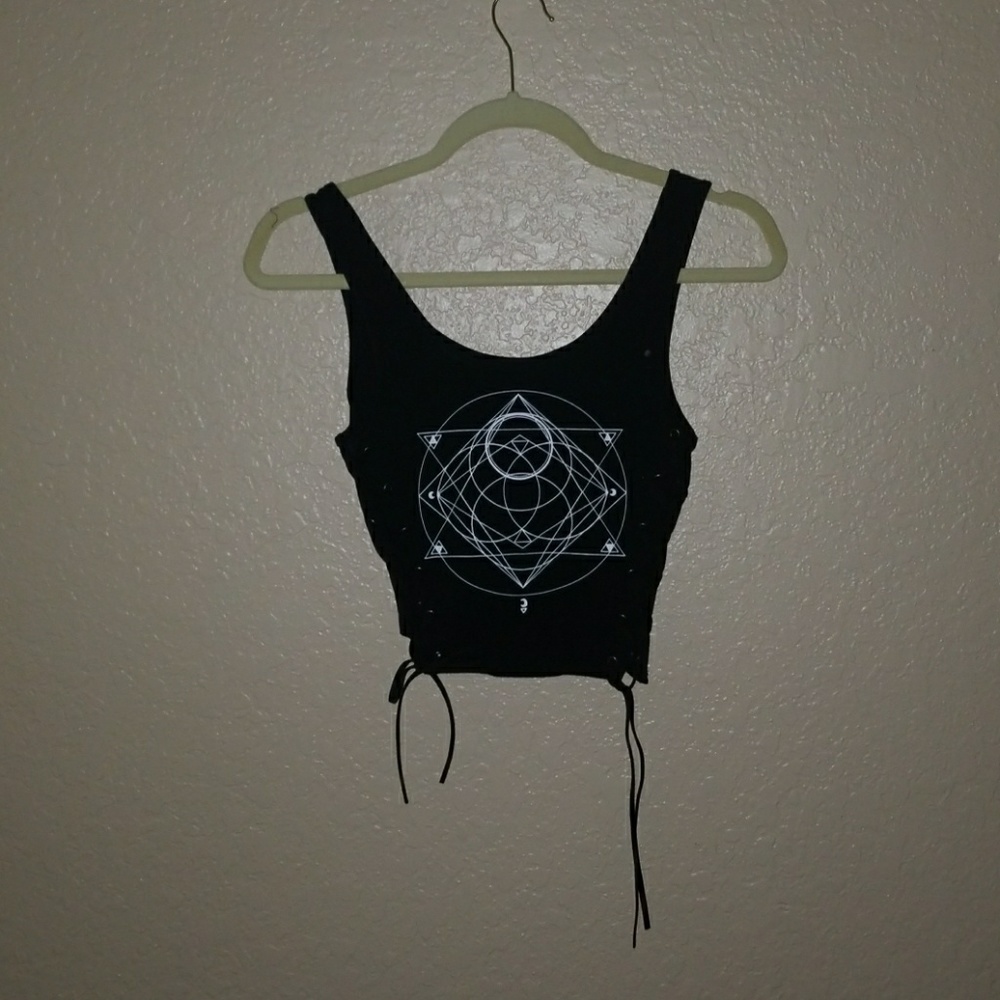 Tie sides Crop Top Kendall & Kylie Collection